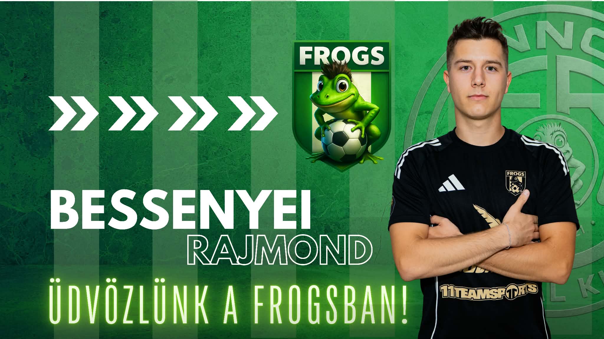 Ismerjétek meg új játékosunkat, Bessenyei Rajmond
