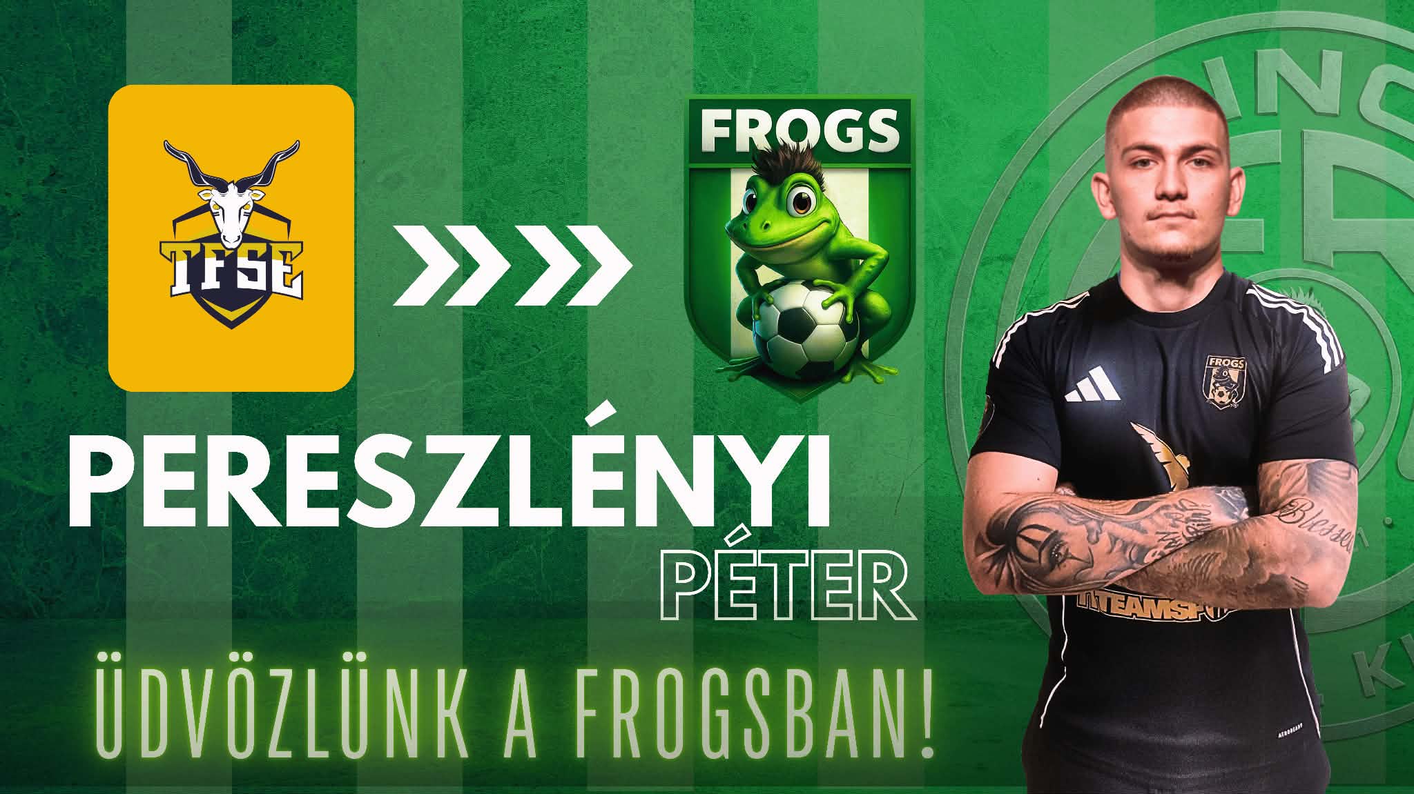 Ismerjétek meg új játékosunkat, Pereszlényi Péter